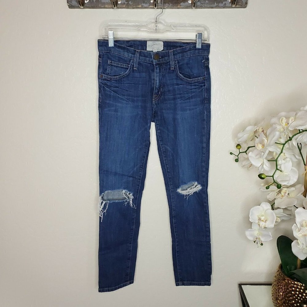 Current Elliott The Fling Bedford Blue Jeans